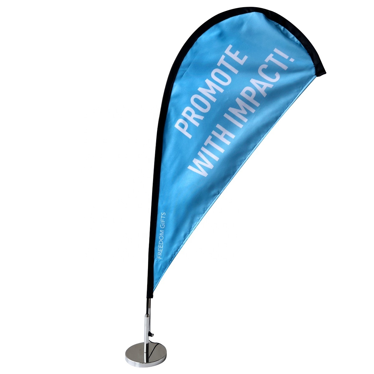 Mini Teardrop Desk Flag Advertising Beach Banner Flying Table Stand for Automotive Insurance Education Agriculture Travel Agency