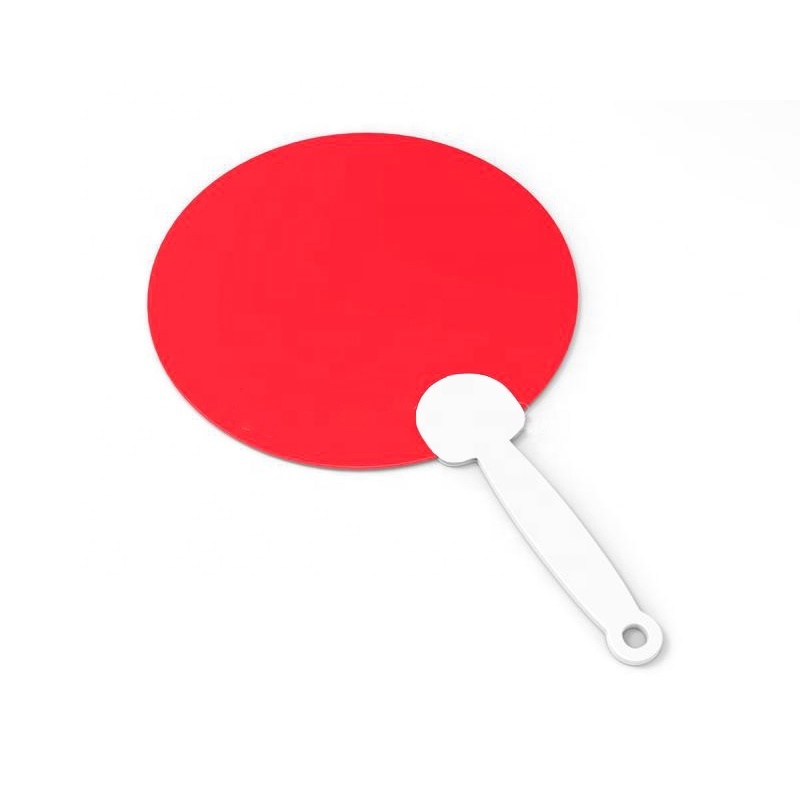 Custom Printed Chinese Round Hand Fan For Promotion