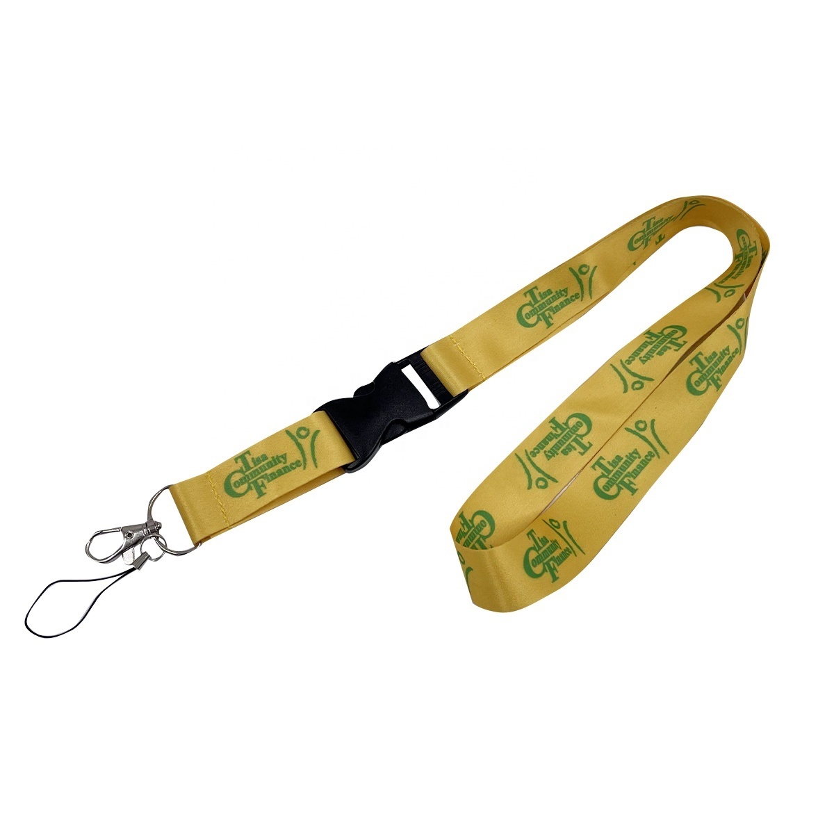 Wholesale OEM Blank Sublimation Plain Cheap Personalized Lanyards