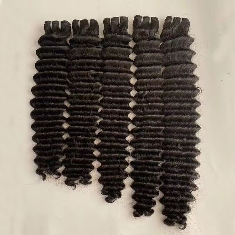 2024 best selling 13a jerry curl hair bundles machine sewed human hair wefts black 1b unprocessed virgin cambodian hair weaves