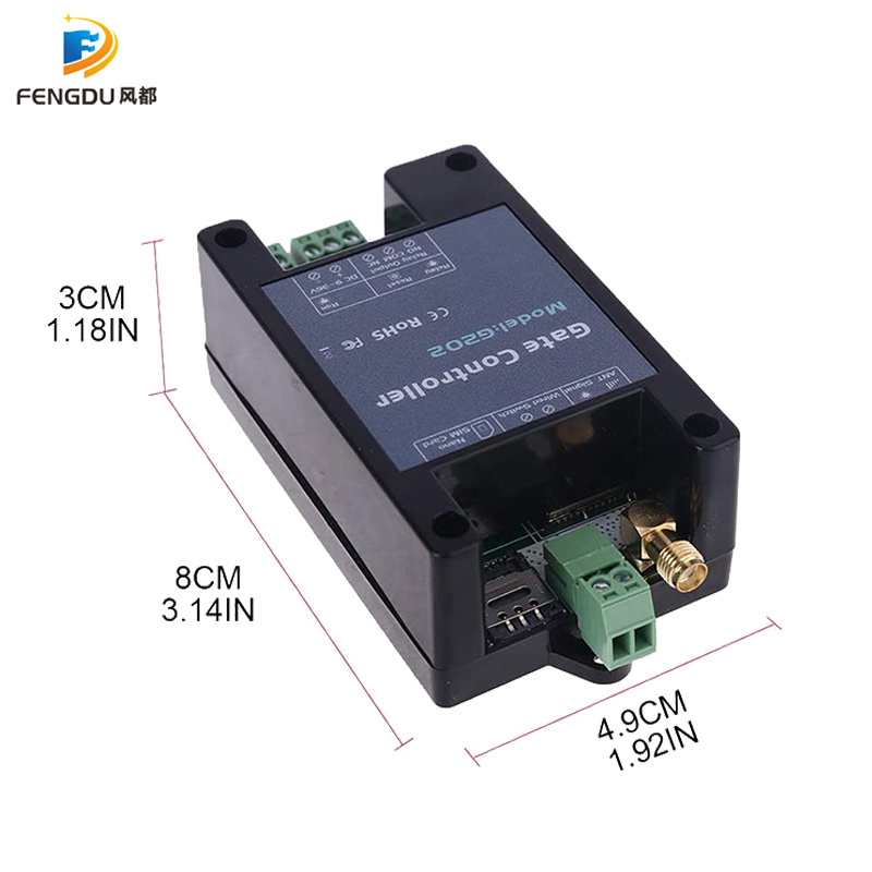 GSM 2G 4G Remote Control G202 Single Relay Switch For Sliding Swing Garage Gate Opener( Replace RTU5024 )