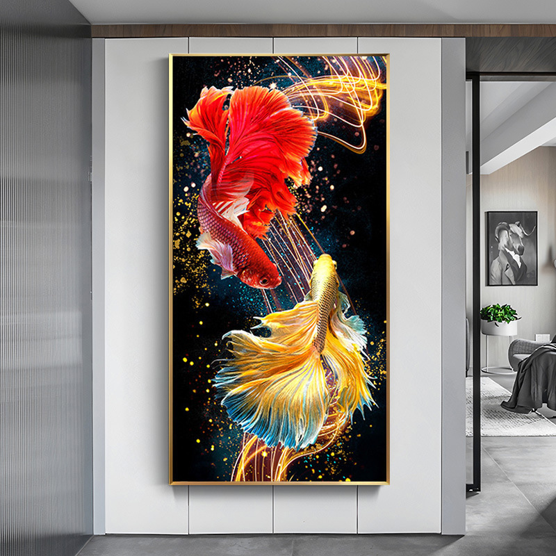 Hot Selling 5D Diamond Painting Living Room Framed Wall Arts Decorative Painting Gem Art Kids Diamond Painting Kit