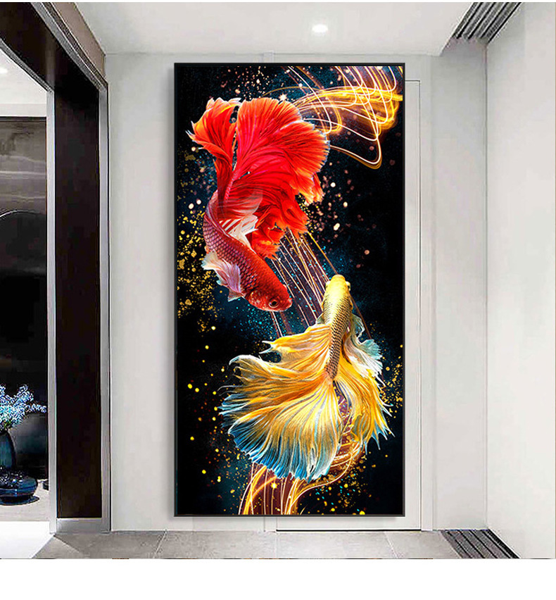 Hot Selling 5D Diamond Painting Living Room Framed Wall Arts Decorative Painting Gem Art Kids Diamond Painting Kit