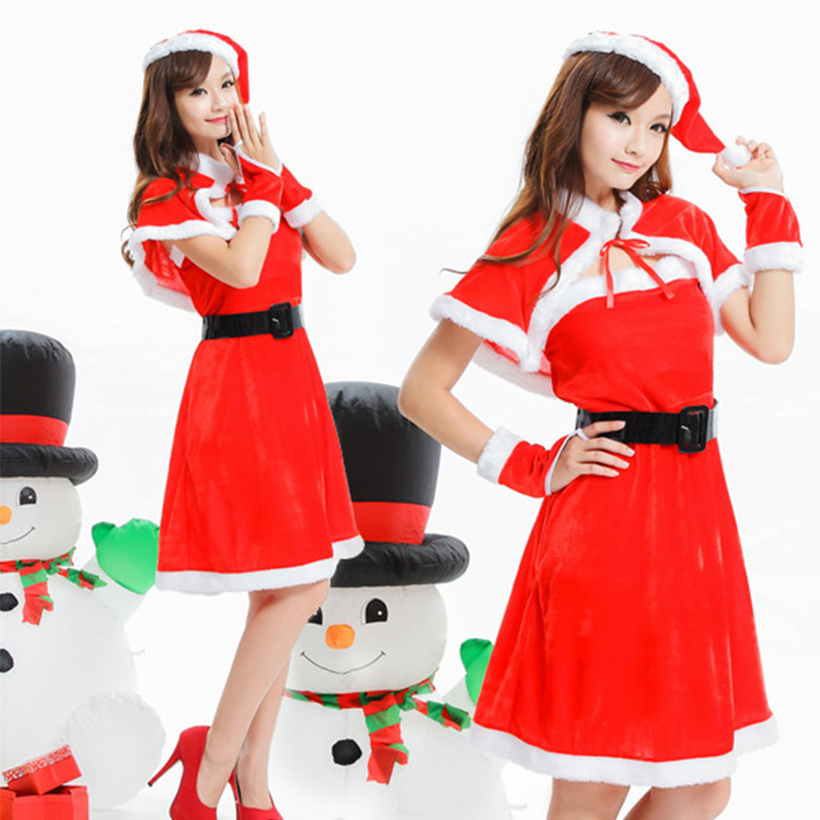 Japanese School Girl Sexy Cosplay Christmas Carnival Bondage Dance Costumes For Adults