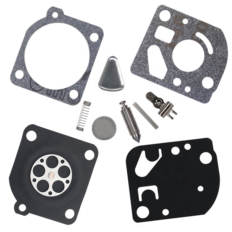 Rushed Carburetors Diaphragm gasket kits Zama RB25 RB 25 C1U-K19 RB-25 Carburetor Rebuild Repair Kit