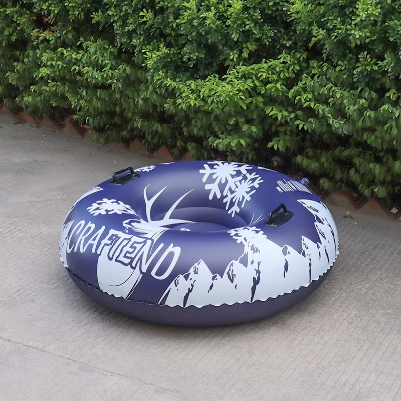 Snow Tube - Super Big 47 Inch Inflatable Snow Sled - Heavy Duty Snow Tube Made by Thickening Material