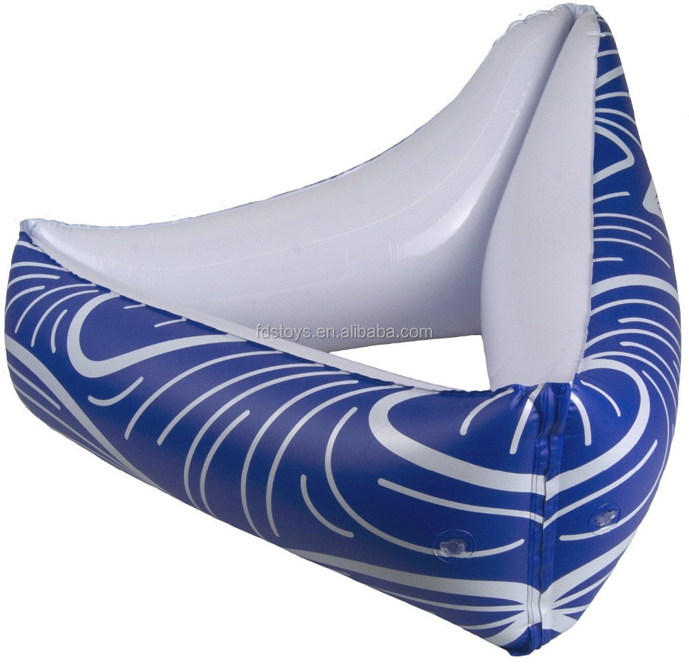 triangle inflatable float chair swim ring pool float lounger