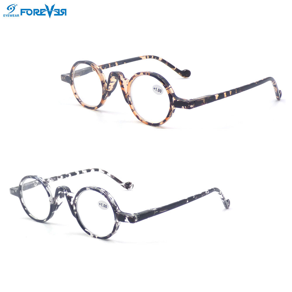 Retro Round PC Frame Spring Hinge For MEN And Women Reading glasses