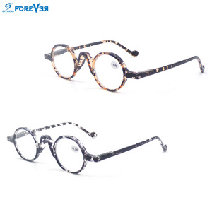 Retro Round PC Frame Spring Hinge For MEN And Women Reading glasses