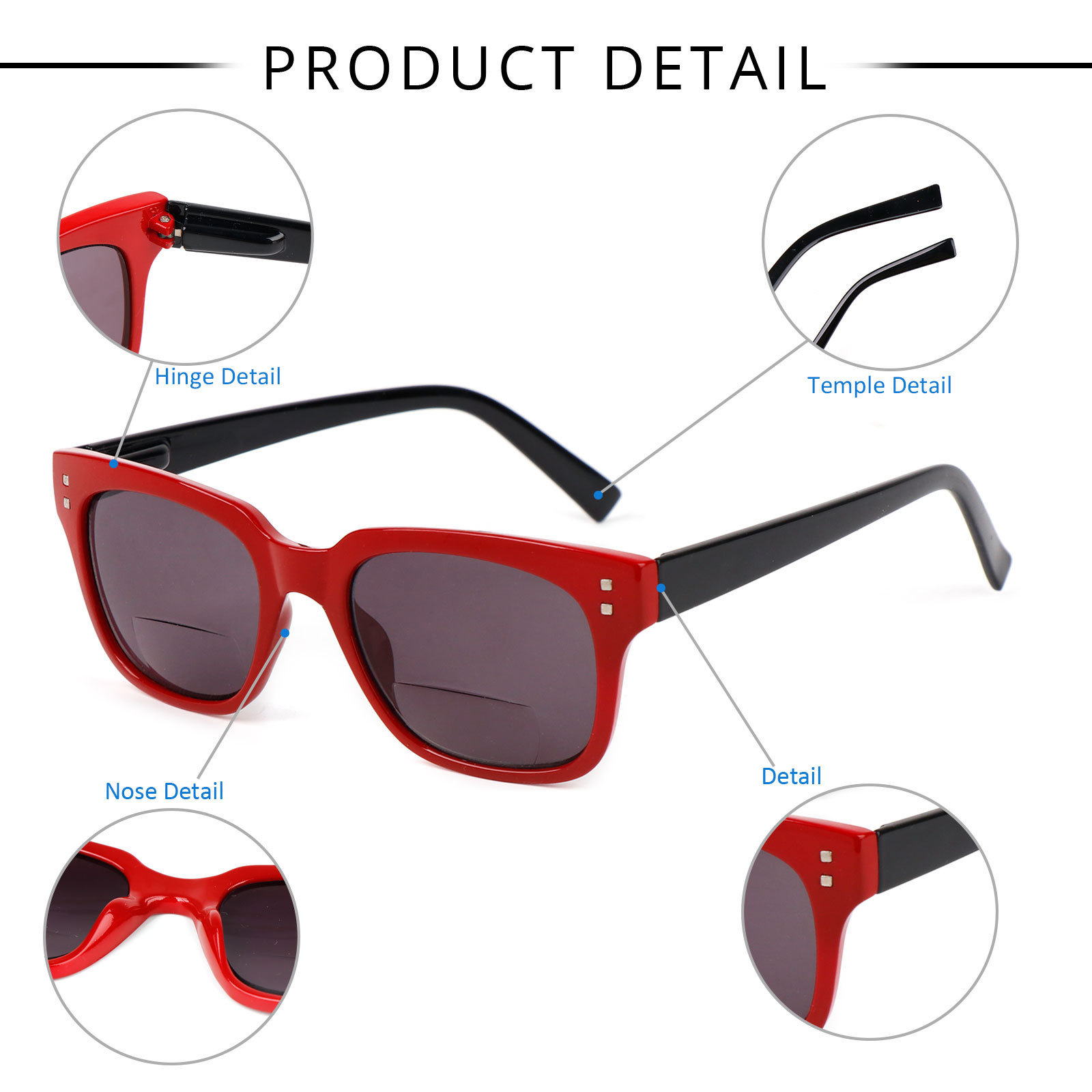 Fashion Designer Women Reading Glasses Bifocal Sun Reader Sun Reading Glasses Bifocal Lenses Sunglasses Bifocal Reading Glasses