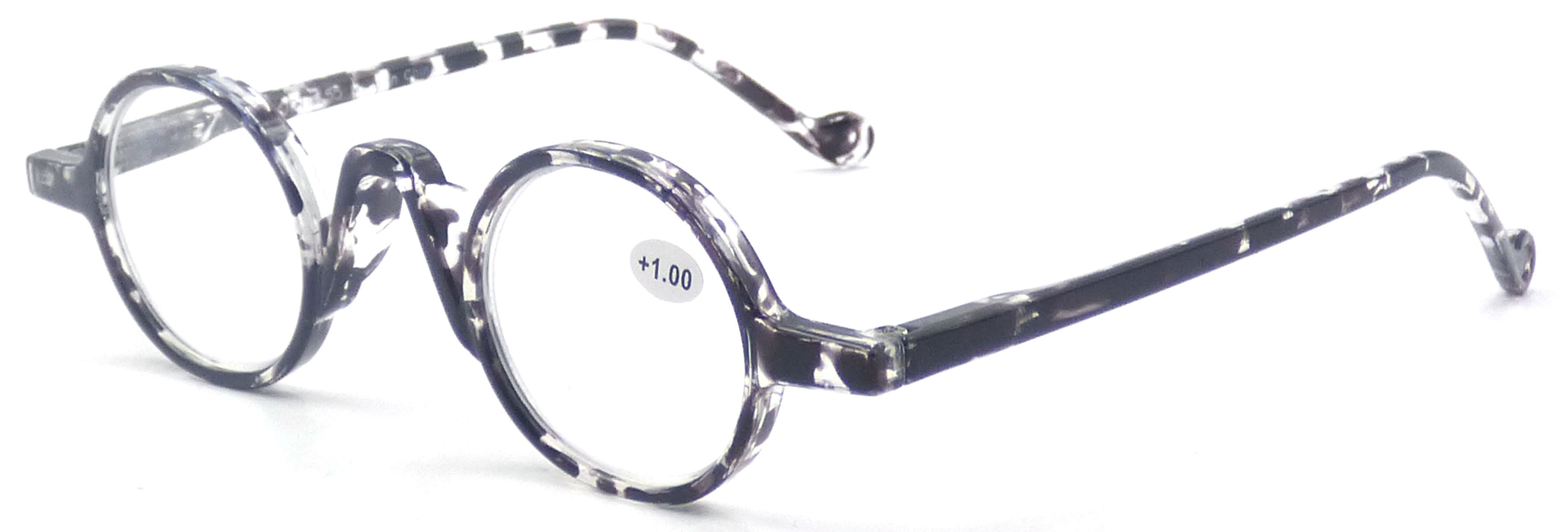 Retro Round PC Frame Spring Hinge For MEN And Women Reading glasses