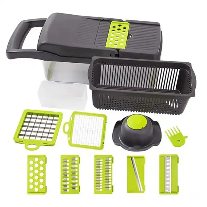 Vegetable Chopper Slicer 14 in 1 Veggie Dicer Cutter for Onion Tomato Potato Food Chopper