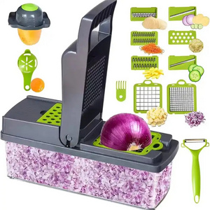 Multifunctional 14 in 1 Food Chopper Vegetable Slicer Cutter Dicer Veggie chopper