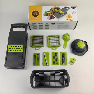 Multifunctional 14 in 1 Vegetable Veggie Chopper Kitchen Vegetable Slicer Dicer Cutter