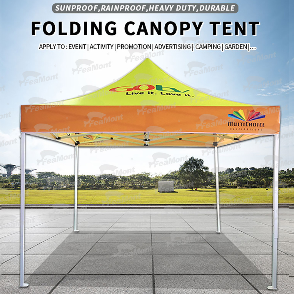 FEAMONT 3x3 10x10 Outdoor Aluminum Trade Show Tent Exhibition Event Marquee Gazebos Canopy Pop Up Custom Printed tent