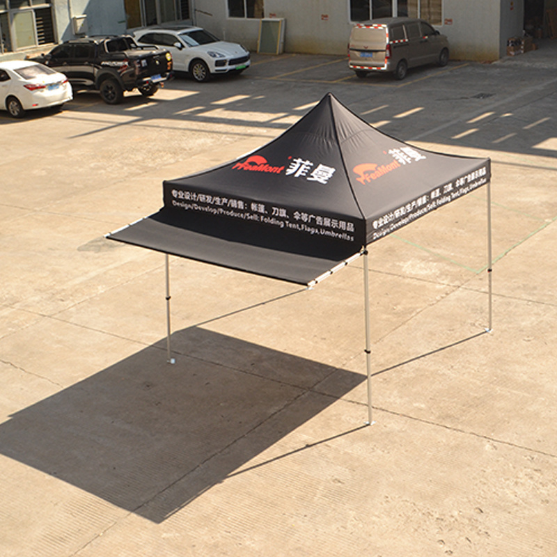 FEAMONT 10x10 Hexagon Custom Gazebo Tents Large Event Advertising Pop Up Canopy Roof Awning Tent