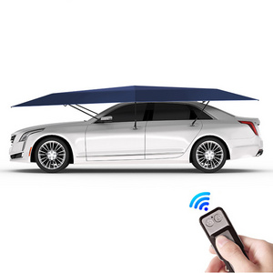 FEAMONT 5.2M Automatic Folding Sun Shade New Design Anti-UV Car Cover Waterproof Oxford Fabric Roof Cover Car Umbrella