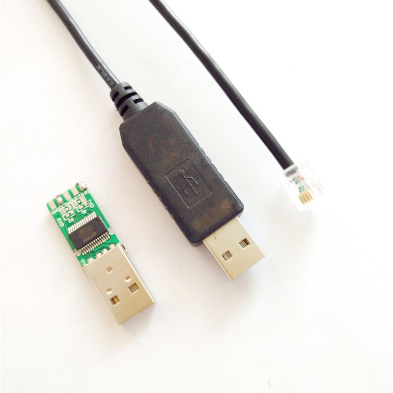 FTDI ft230xs USB UART TTL 3.3v 5V USB serial adapter to rj11 rj12 rj45 adapter cable