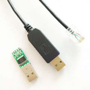 FTDI ft230xs USB UART TTL 3.3v 5V USB serial adapter to rj11 rj12 rj45 adapter cable