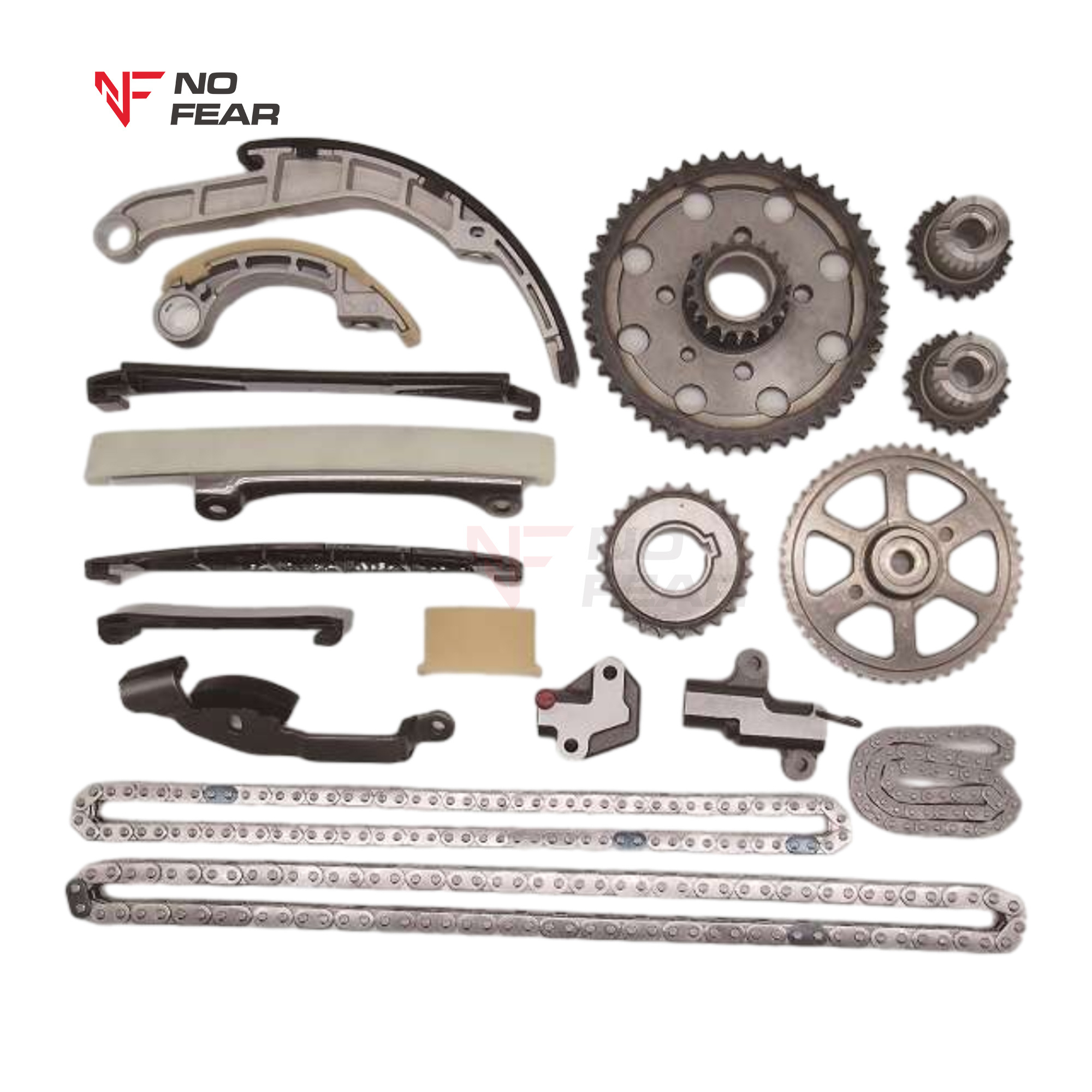 1.2 DIG-S Engine HR12DDR Auto Parts Timing Chain Kit Wth 9 Pieces for Nissan Micra Note Motor HR12DDR