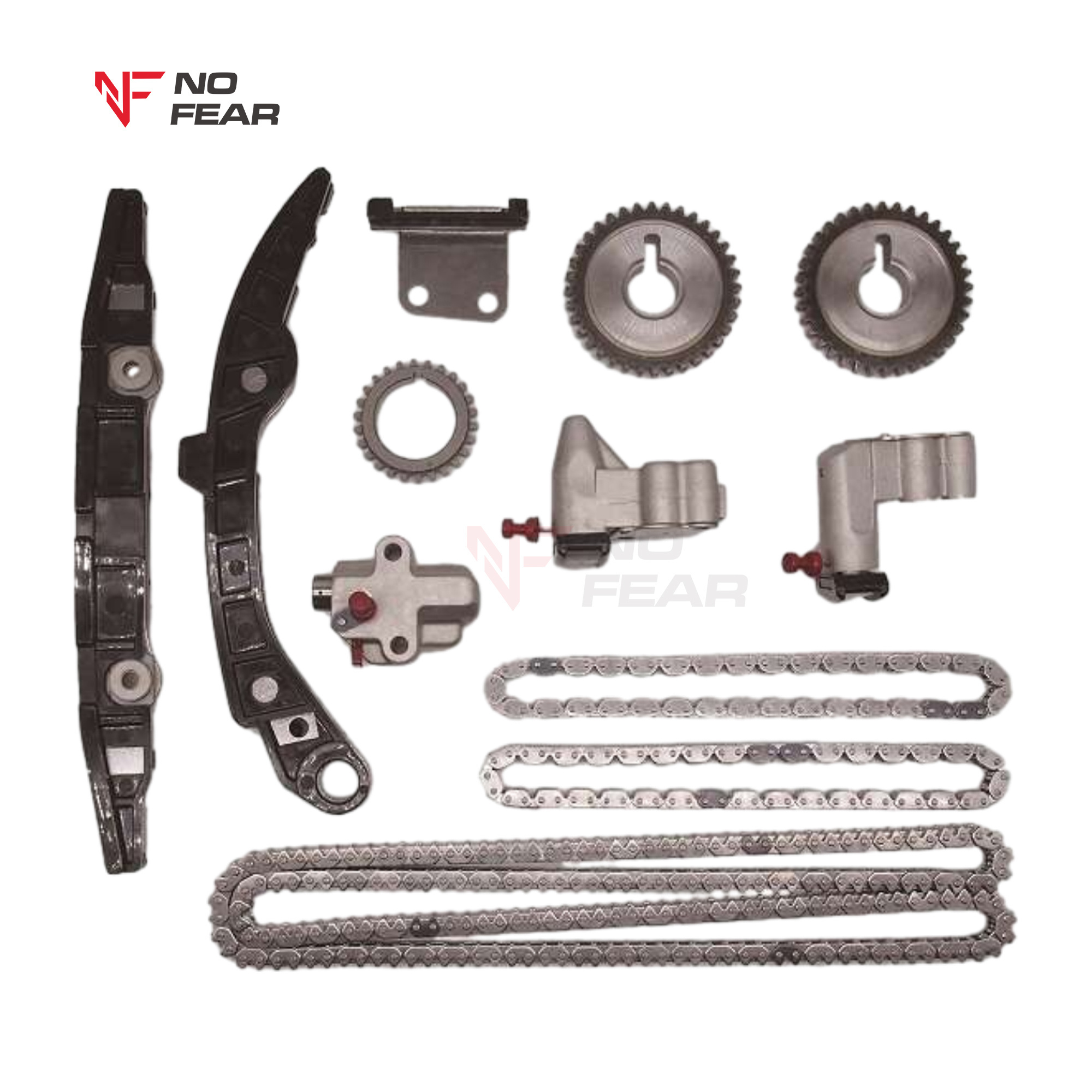 1.2 DIG-S Engine HR12DDR Auto Parts Timing Chain Kit Wth 9 Pieces for Nissan Micra Note Motor HR12DDR