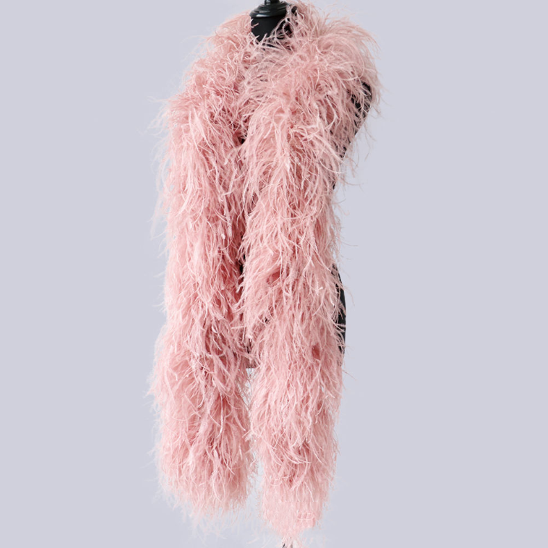 Natrual Ostrich Feathers Boa