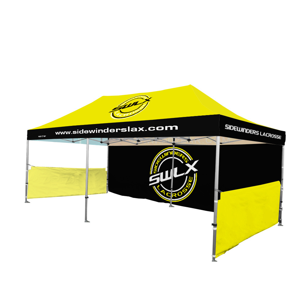 hot sale waterproof dye sublimation print brand foldable outdoor canopy pop up display tent for trade show advertising