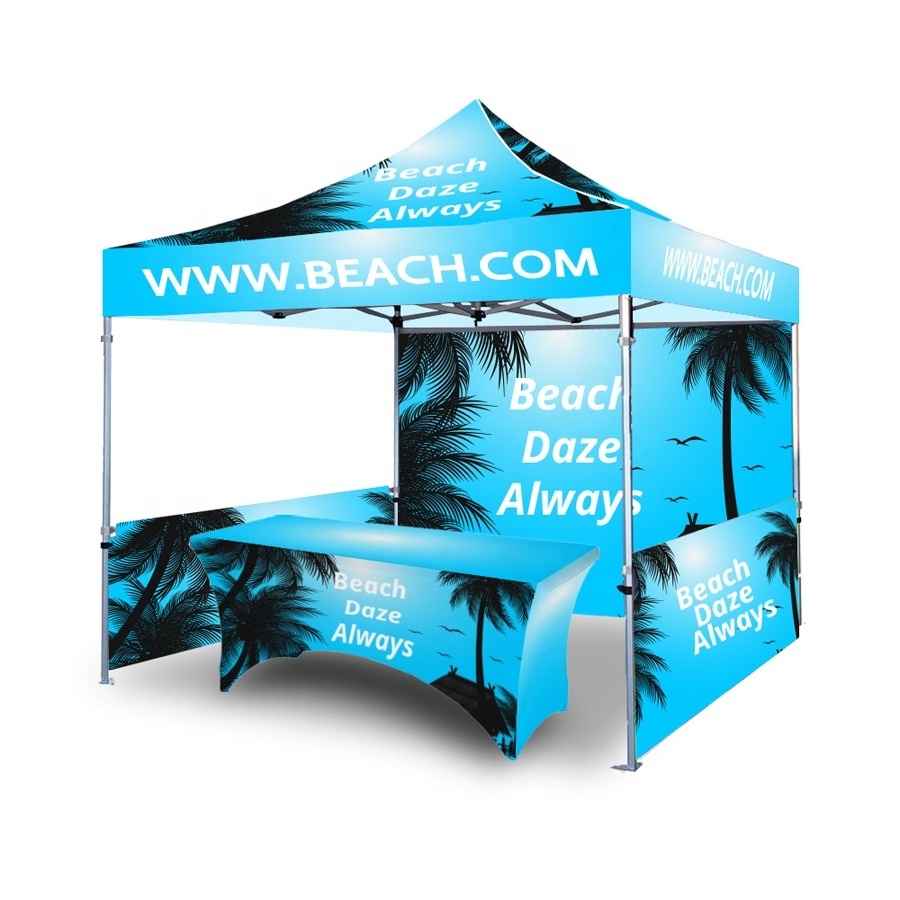 NO.1 Exhibition custom design promotional aluminium printing gazebo marquee tent advertising ez up tent canopy tents