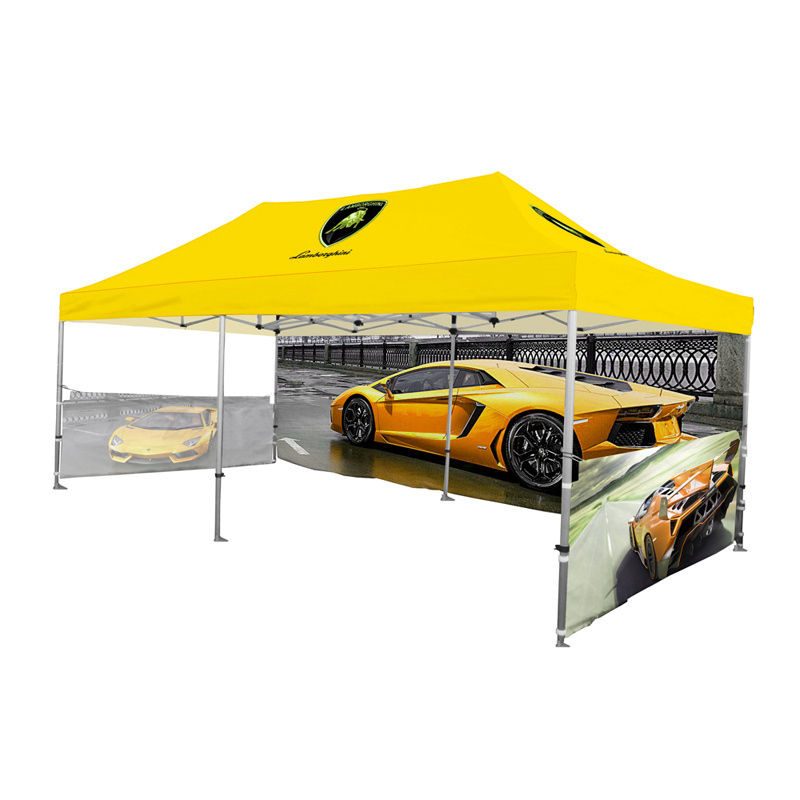 Portable Advertising Pop Up Custom Logo Printing Outdoor Marquee 10x20 ft Folding Canopy Tents