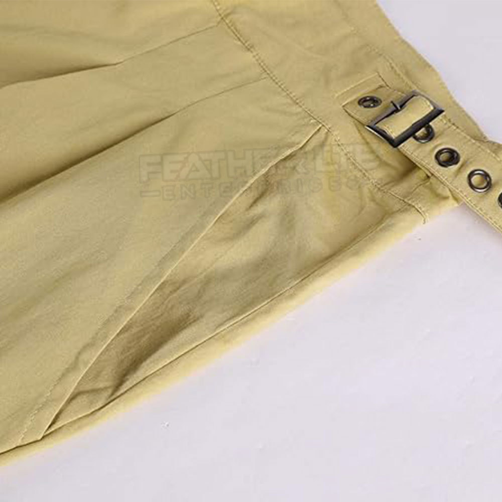 Casual Working Low MOQ Men Cotton Made Trousers High Waist Straight Outdoor Wear Men Trouser