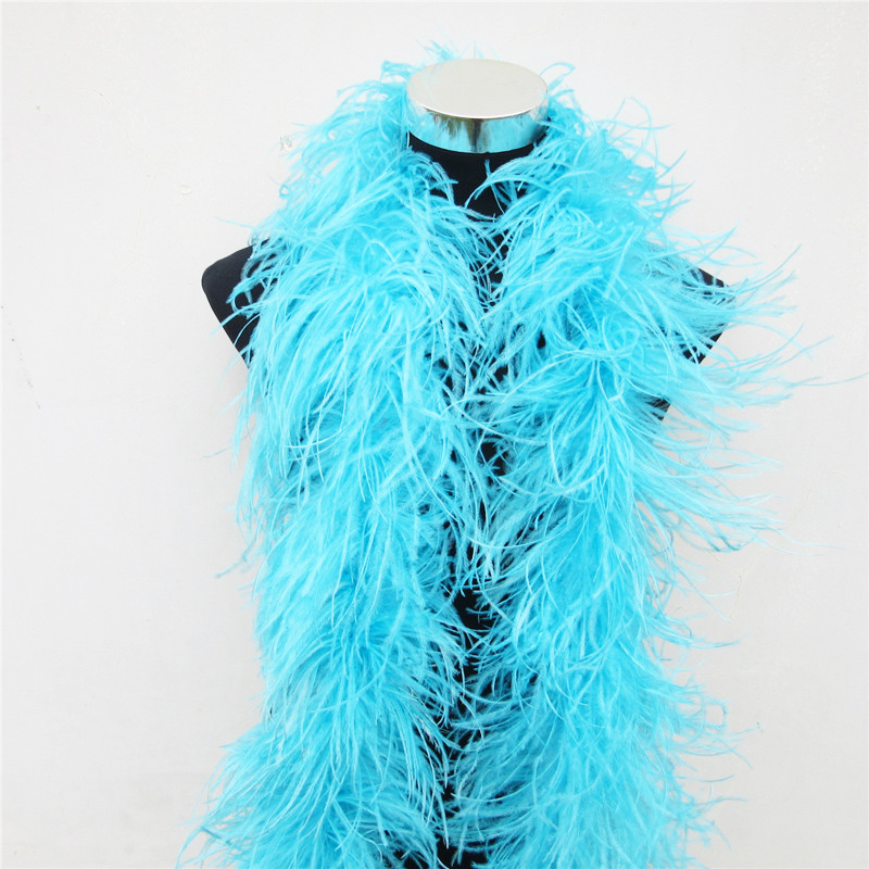 1-20ply ostrich feather trim fabric feather boa chandelle boa Decorative Feather ostrich Boa for dress