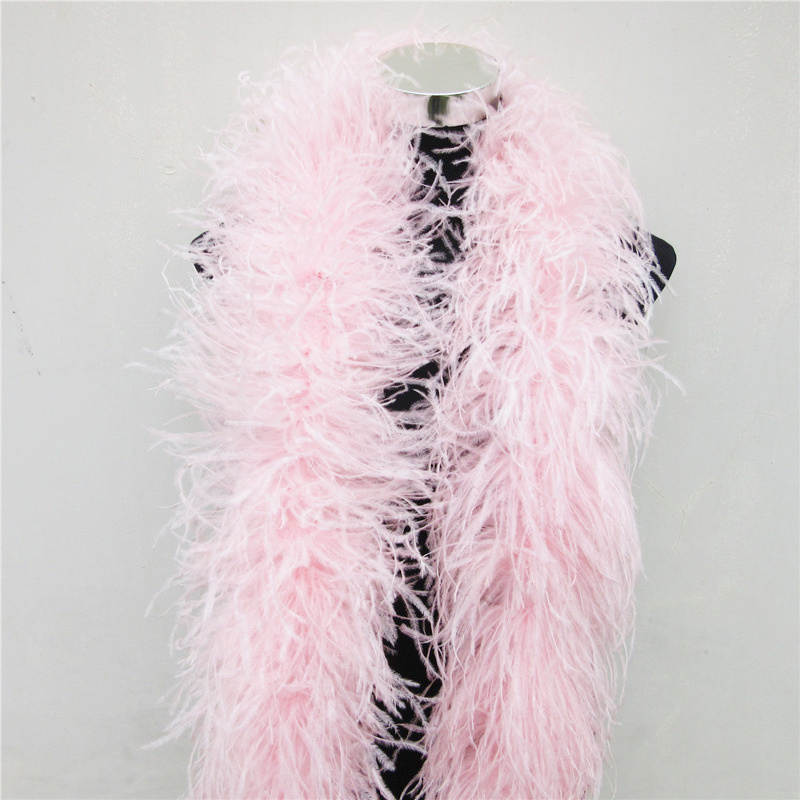 1-20ply ostrich feather trim fabric feather boa chandelle boa Decorative Feather ostrich Boa for dress