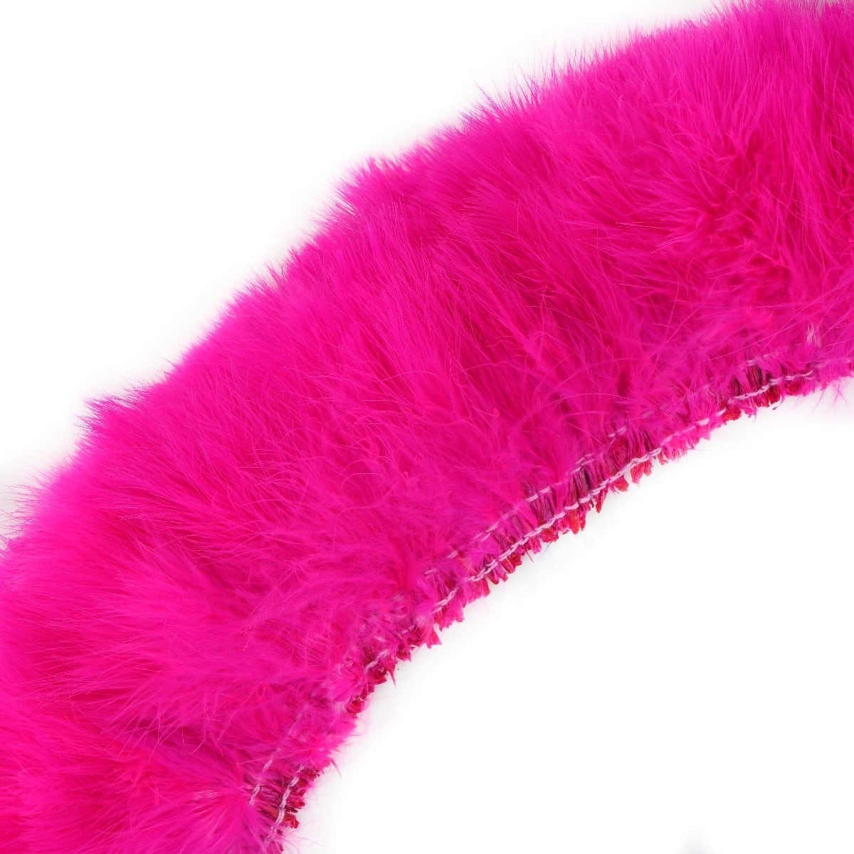 Hot sale Fly tying fishing feather Turkey marabou feather strung