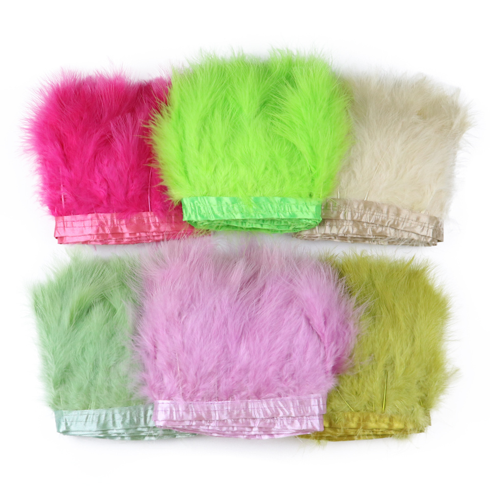 Manufacturers Make Turkey Feather Trims Fleece Feathers Lace Clothing Accessories Feather Crafts