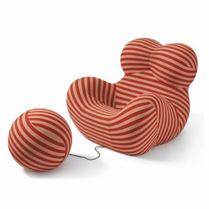 New Design Minimalist Italian Lounge Sofa Chair Fiberglass Ball Hugging Leisure Sofa For Living Room