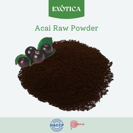 High Quality Bulk Acai Berry Powder Peruvian 100% Acai Berry Raw Powder Superfood Wholesale