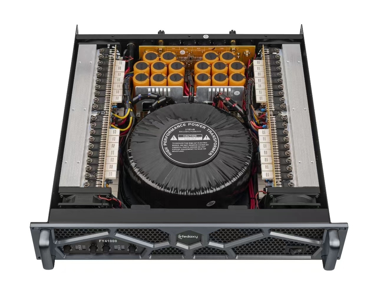 power amplifier professional 4 channel 1000watts class h 2u 2ohm audio amplifier outdoor