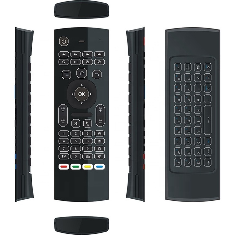 2.4G Wireless Keyboard MX3 Backlight Air Mouse 6-axis Gyroscope Smart Remote Control For Android System Voice Remote