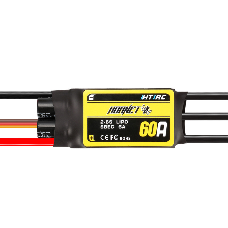 Hornet 60A ESC 2-6S Brushless Controller SBEC Hobbywing For RC FPV Quadcopter Airplanes Helicopter