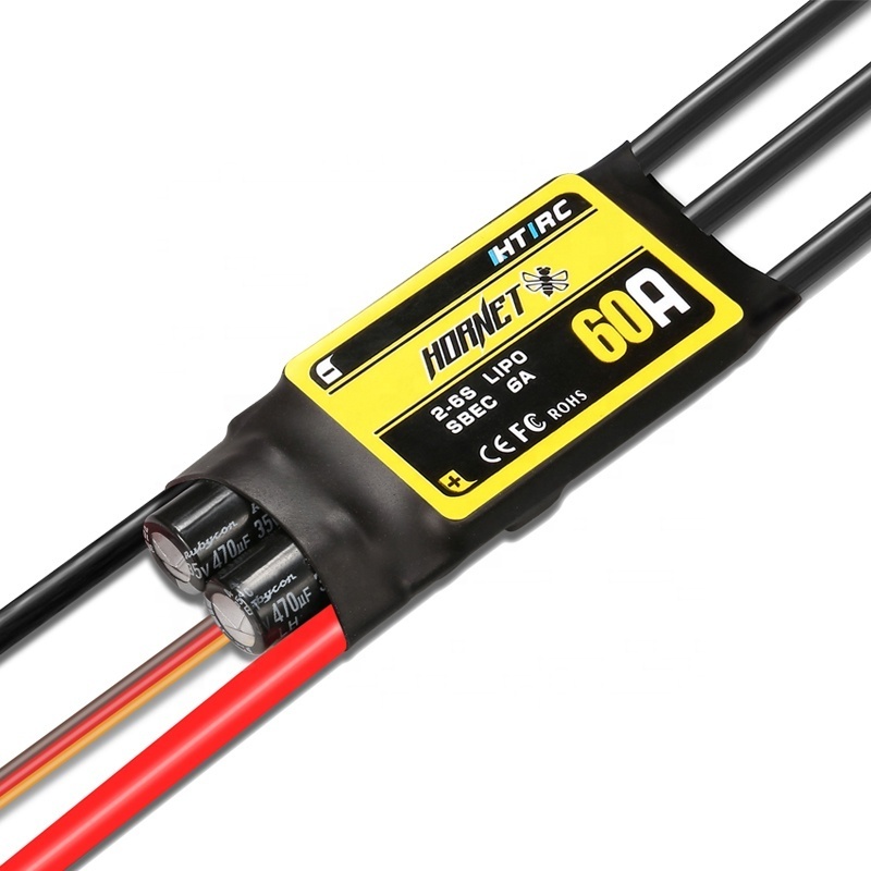 Hornet 60A ESC 2-6S Brushless Controller SBEC Hobbywing For RC FPV Quadcopter Airplanes Helicopter