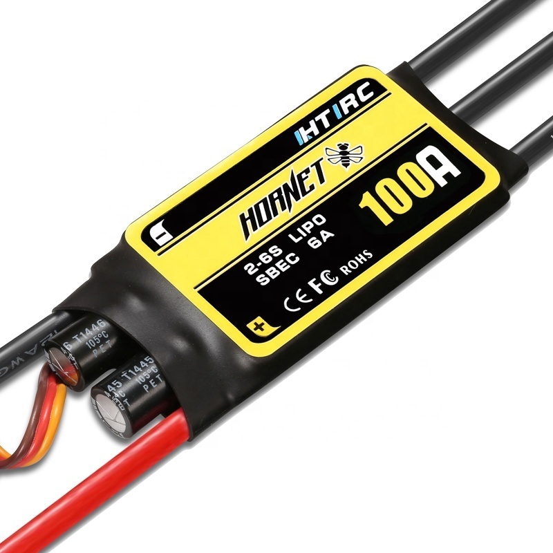 Hornet 100A ESC 2-6S Brushless Controller SBEC Hobbywing For RC FPV Quadcopter Airplanes Helicopter