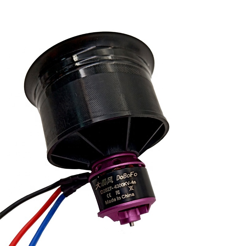 Excellent Quality 50mm Electric Ducted Fan 11-Blade EDF 4S Power System 4300KV for RC Plane