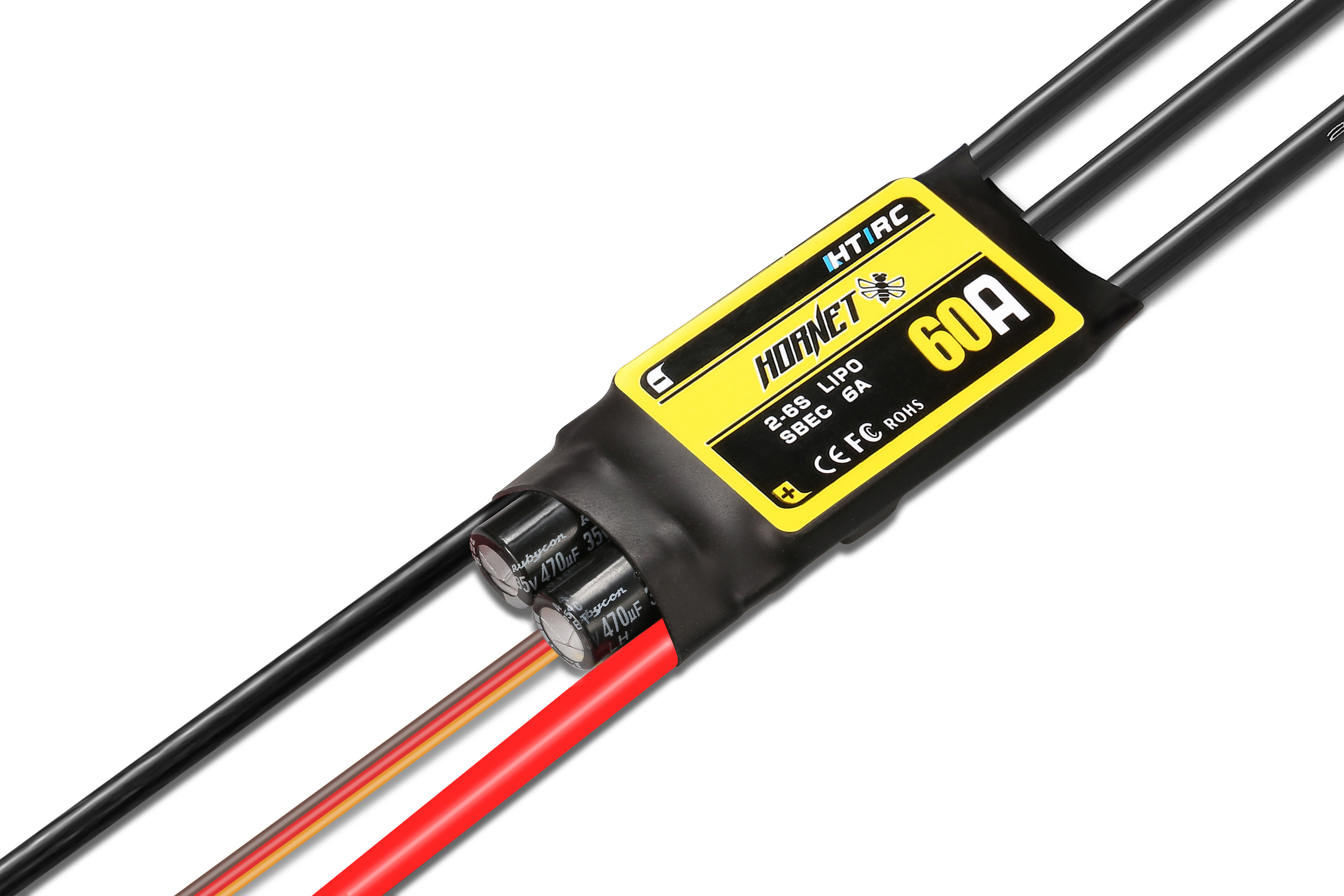 Hornet 60A ESC 2-6S Brushless Controller SBEC Hobbywing For RC FPV Quadcopter Airplanes Helicopter