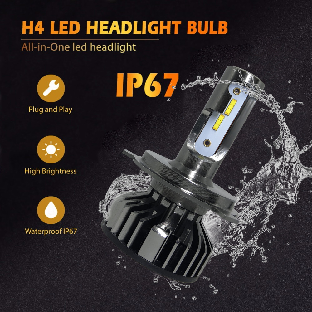 FDN F2 CSP chip 3600LM 36W h1 h7 h11 h13 9005 9006 auto led light bulb 360 degree H4 high power led headlights