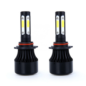 Super bright LED Headlight Kit 4sides COB Chip 40w car bulbs H4 H7 H11 9005 9006 H13 led headlight for car