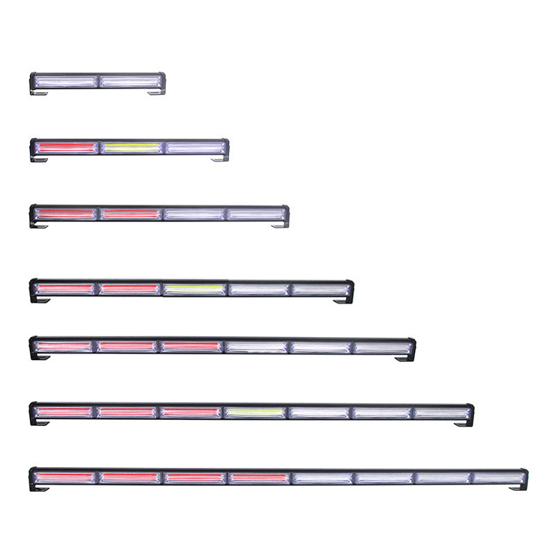 COB Strobe Flashing Lights bar High Visibility Traffic Advisor Strobe Light Bar LED Warning Lights various sizes