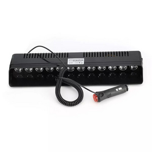 FDN S12 car LED warning windshield flashing led light 12led 12V emergency poli light for Vehiculo emergencia del autos