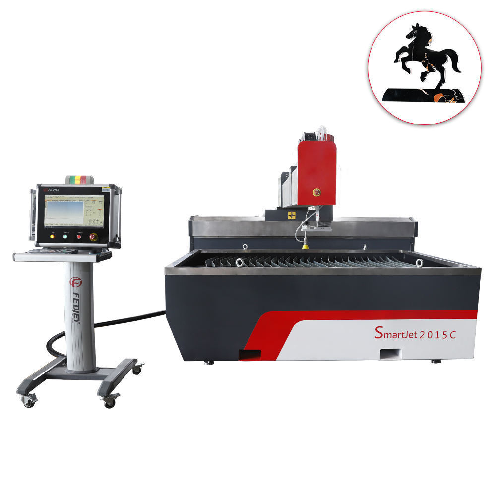 Cheap Price Industrial Cold water jet propulsion machine Water Jet Cutters 1000*1000mm Water jet Cutting Machine