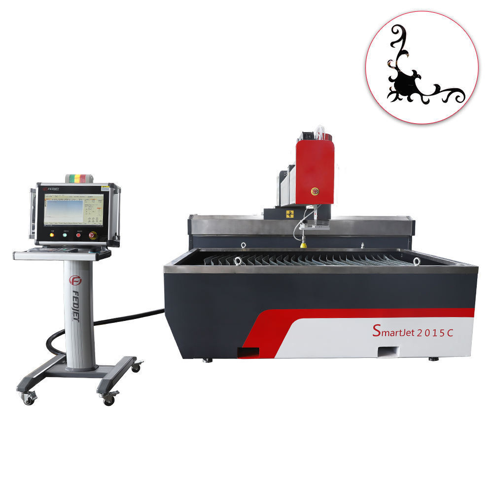 Cheap Price Industrial Cold water jet propulsion machine Water Jet Cutters 1000*1000mm Water jet Cutting Machine