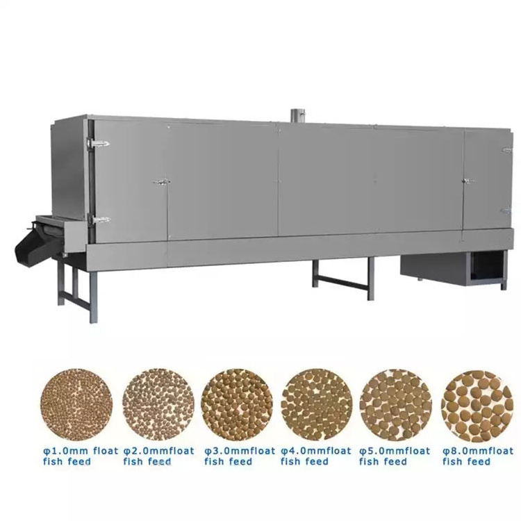 Floating Fish feed machine Fish food extrud  with CE Large capacity fish feed making machine